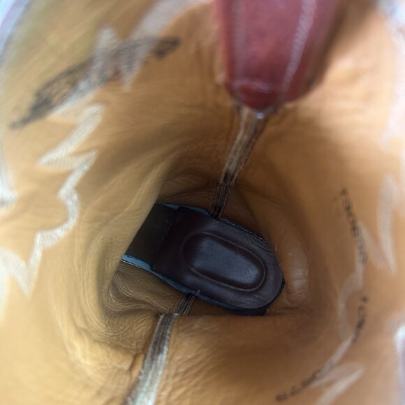 Lucchese 2000 Rubber Sole T3063R Cowboy Boots Mens 10.5 D - Picture 12 of 12